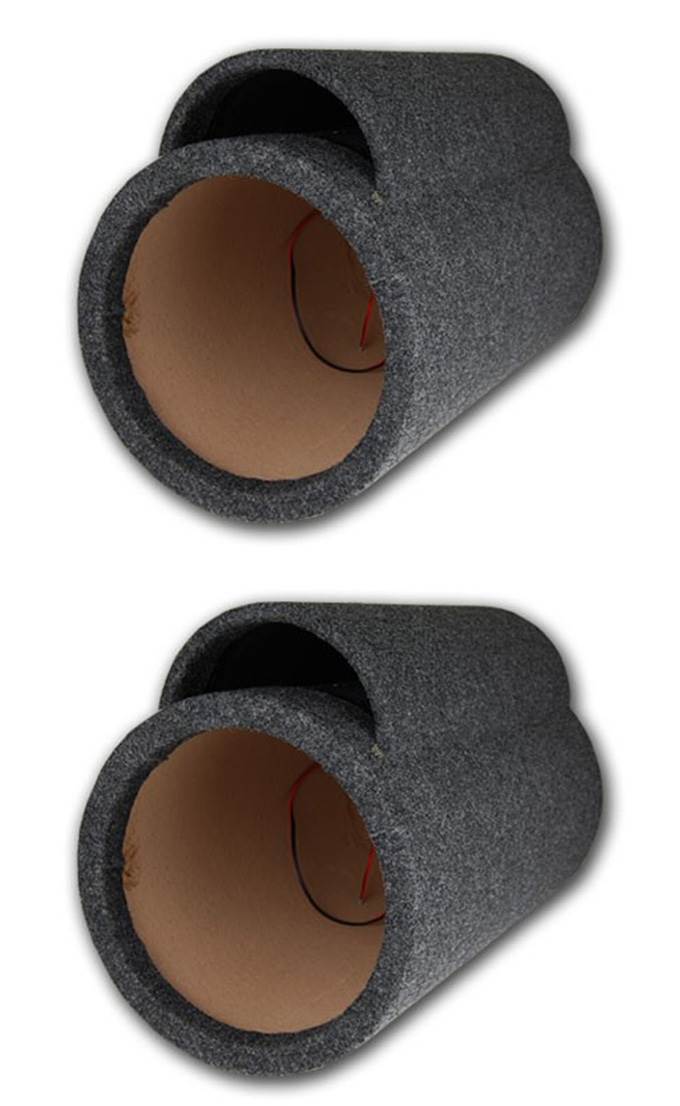 Nippon TUB10 10-Inch 5/8-Inch Ported Subwoofer Tube Enclosures (Pair)
