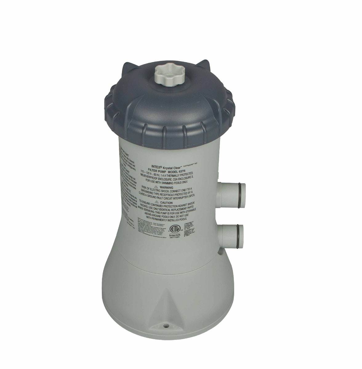 Intex Krystal Clear 1000 Gph Filter Pump Gal Saltwater Chlorinator