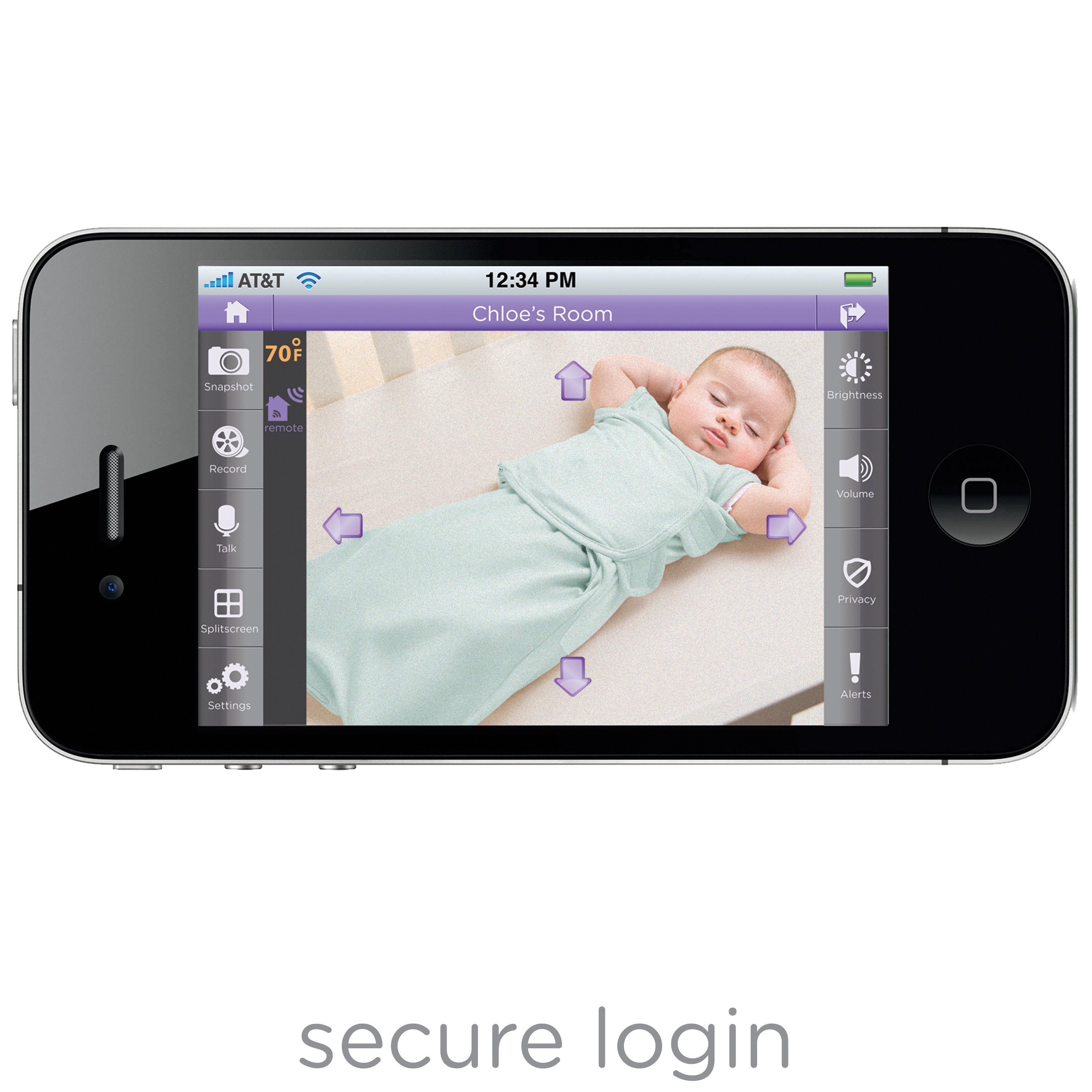 Summer Infant Baby Zoom Wifi Video Baby Monitor Internet Viewing System