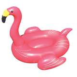 Swimline 90627 Giant Flamingo Inflatable Ride-On Swimming Pool Raft Float, Pink 