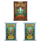 FoxFarm Ocean Forest Garden Soil Mix (2) and Happy Frog Organic Potting Soil (1)