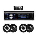 Boss 508UAB In-Dash Bluetooth CD Player Receiver with R63 6.5