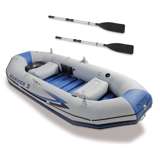 Intex Mariner 3-Person Inflatable River/Lake Dinghy Boat & Oars Set | 68373EP