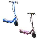 Razor E100 Motorized Rechargeable Kids Electric Toy Scooters, 1 Purple & 1 Blue