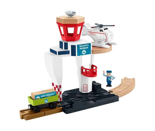 GHK14 Fisher Price GHK14 Thomas and Friends Harold Helipad Playset for Preschoolers
