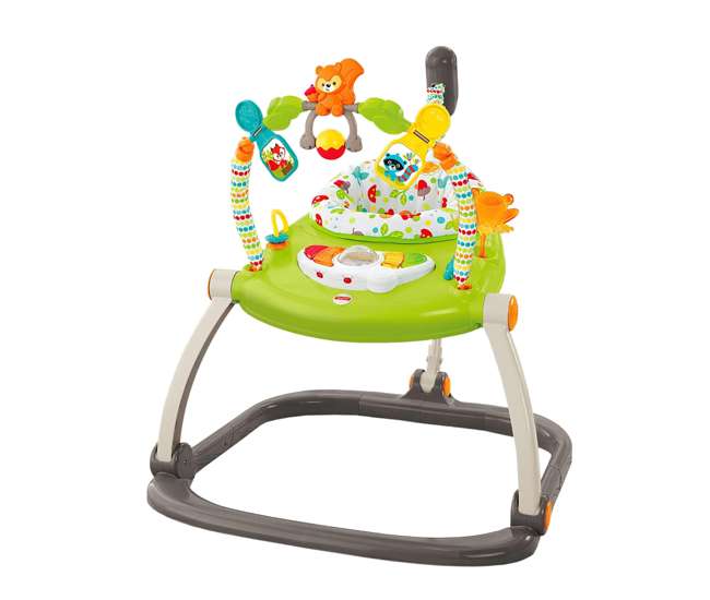 CBV62 Fisher Price Woodland Friends Baby Jumperoo Infant Play Bouncer (Open Box)
