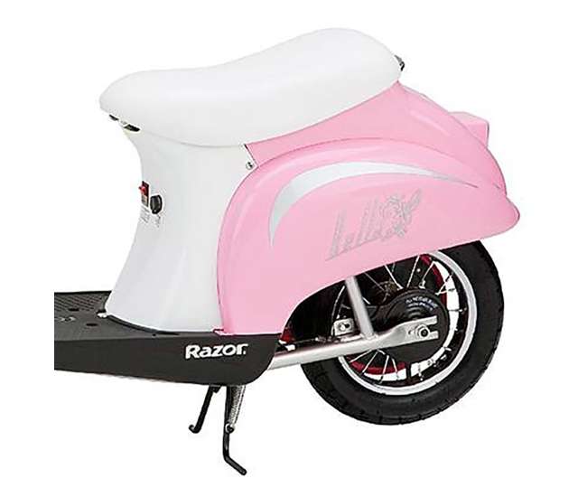 15130610 Razor Pocket Mod Miniature Euro 24V 250W Kids Motor Powered Scooter & Helmet