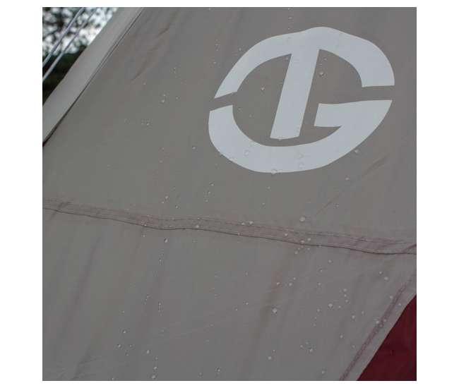 TGT-CARSON-18-B-U-A Tahoe Gear Carson 3 Season 14 Person 25x17.5' Family Cabin Tent, Red (Open Box)