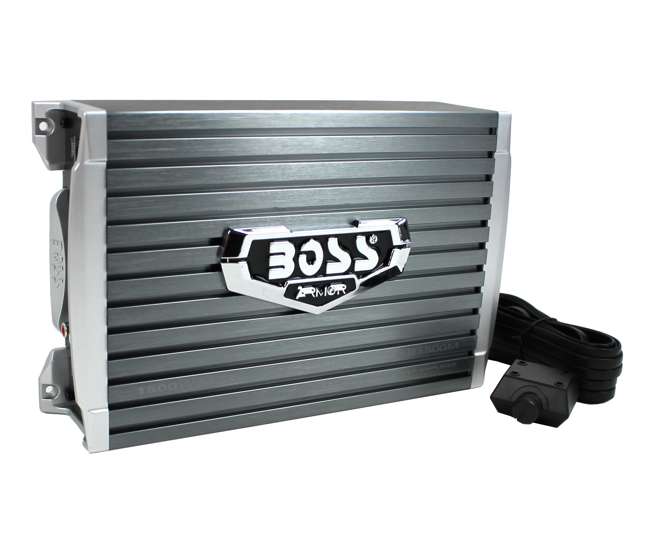 CX122 + AR1500M + AKS8 + QSMBASS12 Boss 12-Inch 1400W Subwoofers + 1500W Mono Amplifier + Amp Kit + Subwoofer Box
