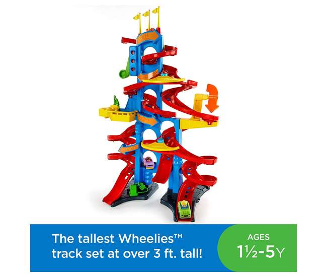 FHG51 Fisher-Price Little People Collection Take Turns 3-Foot Skyway with 2 Wheelies
