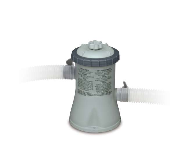 Intex 8' x 30" Easy Set Inflatable Pool with 330 GPH Pump and Six