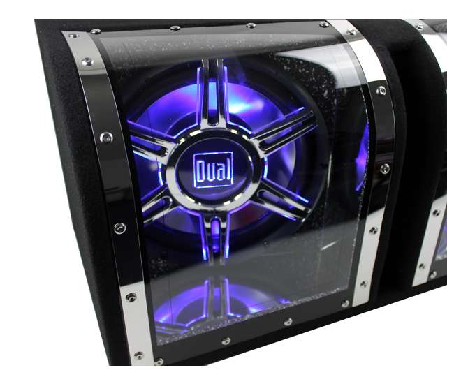DUAL 12Inch 1100W Subwoofer Box (Pair) BP1204