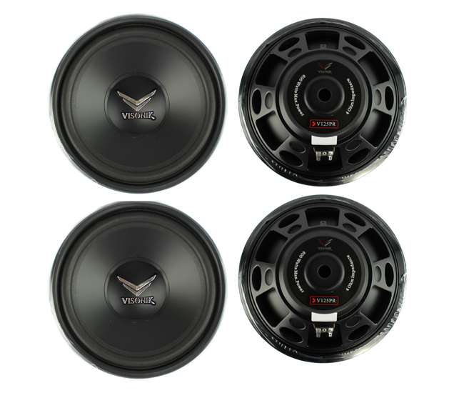 Visonik V125PR 12Inch 2400W Subwoofer (4 Pack) VISONIK12PAIR