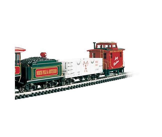 night before christmas train set