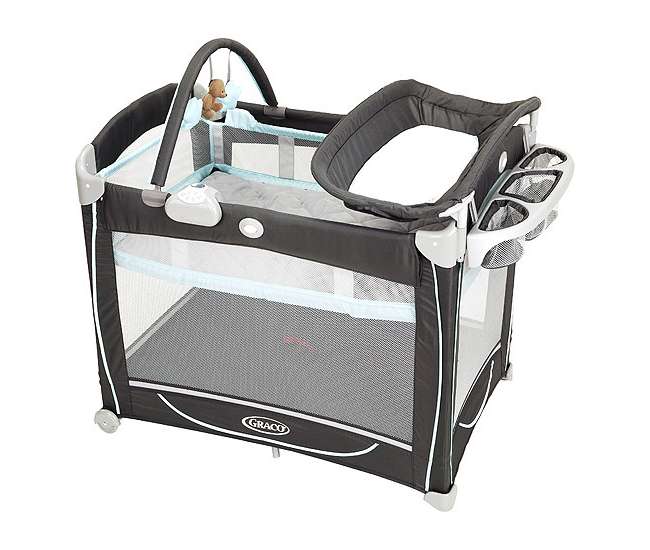 graco pack and play with changing table