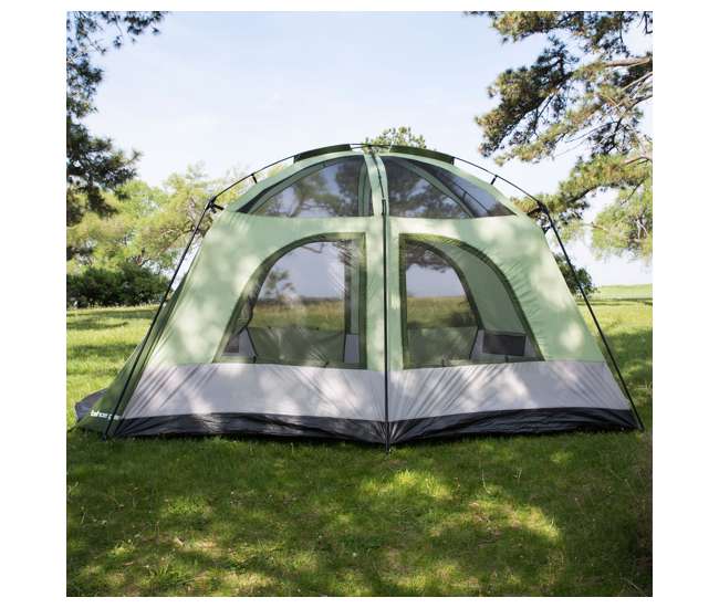 TGT-JASPER-7 Tahoe Gear Jasper 7 Person Small to Mid-Sized Family Cabin Dome Tent
