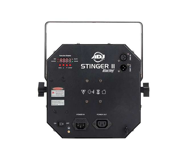 STINGER-II + H700 American DJ Stinger II Light Effect + Chauvet DJ Hurricane H700 Fog Machine