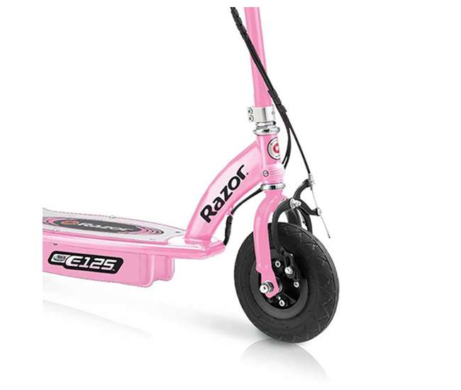13111163 + 13111240 Razor Electric Motorized Kids Scooters, 1 Pink & 1 Blue