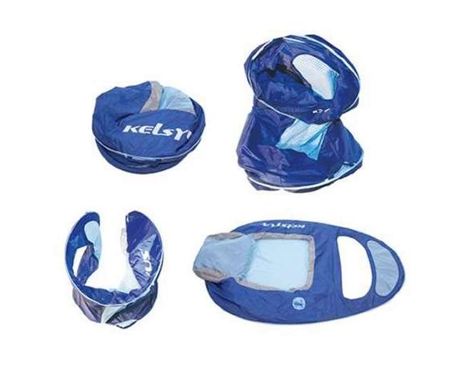 swimways 80014 kelsyus blue floating lounger