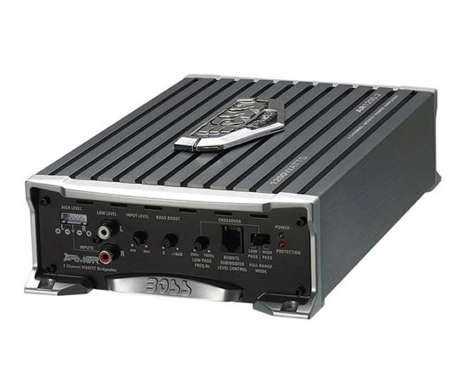 AR12002 + KIT2 Boss AR12002 1200W 2 Channel Amplifier + 8 Gauge Amp Install Kit (Package)