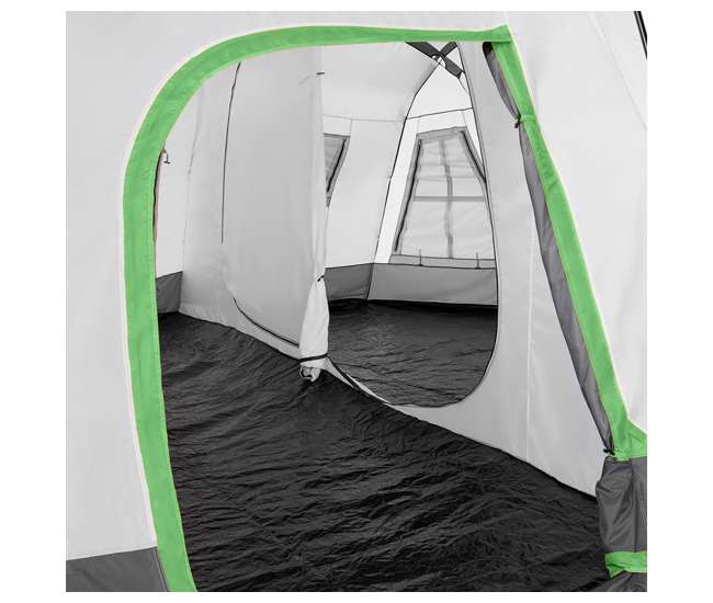 TGT-OZARK-16-C-U-A Tahoe Gear Ozark 16 Person 3 Season Family Cabin Tent, Beige (Open Box)