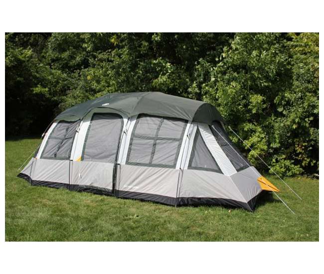DT201080 Tahoe Gear Prescott 12 Person 3-Season Family Cabin Tent