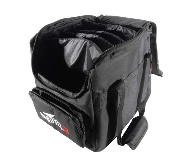 CHS-25 + 8 x SLIM-PAR64 + 6 x DMX3P10FT + 2 x DMX3 Chauvet Bag (2 Pack) & LED (8 Pack) & 10' Cable (6 Pack) & 25' Cord (2 Pack)