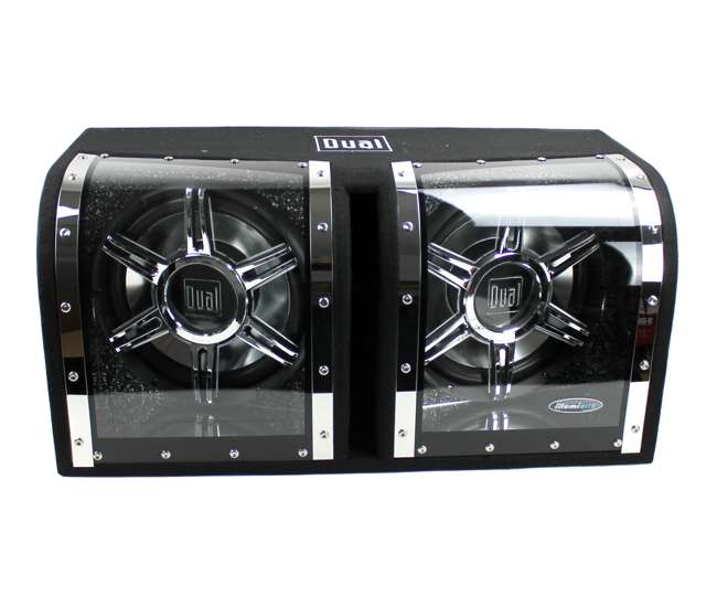 DUAL 12Inch 1100W Subwoofer Box (Pair) BP1204