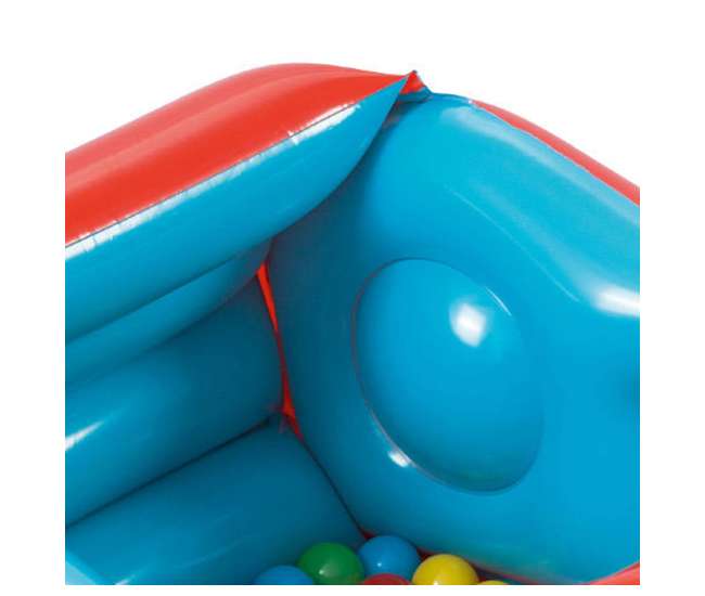93520E-BW Fisher-Price Race Car Inflatable Play Pen Ball Pit with Balls
