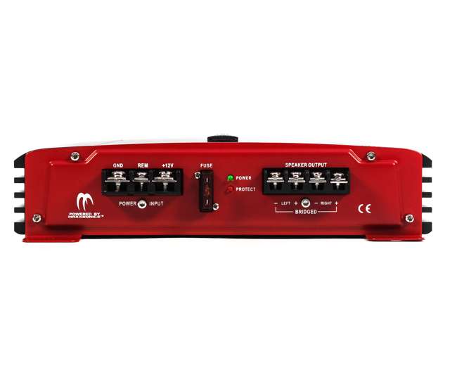 PX-1000.2 + 2 x AKS8 Crunch PX-1000.2 2-Channel 1000 W Amplifier + Wiring Kit (2 Pack)