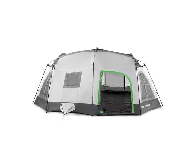 TGT-OZARK-16-C-U-A Tahoe Gear Ozark 16 Person 3 Season Family Cabin Tent, Beige (Open Box)