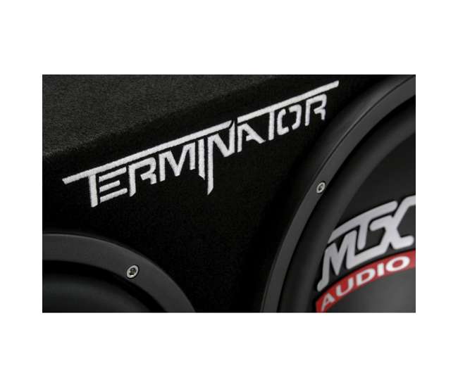 TNE212D + AC15001M + 2 x AKS8 MTX TNE212D 12" 1200W Dual Car Subwoofers + Box + Planet Amp + Kit