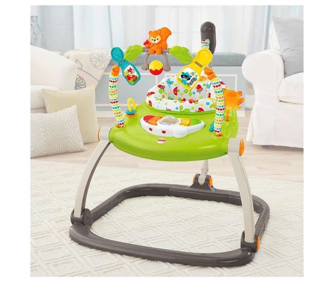 CBV62 Fisher Price Woodland Friends Baby Jumperoo Infant Play Bouncer (Open Box)