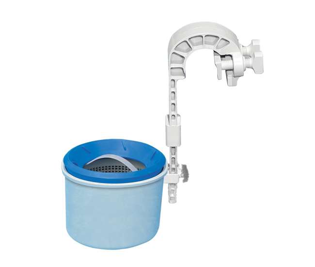 28647EG + 28000E Intex 2800 GPH Above Ground Pool Sand Filter Pump + Wall-Mounted Surface Skimmer