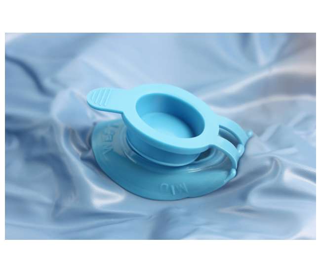 PCO827 + ACC48 Swimline 24 Ft Round Above Ground Winter Pool Cover w/ 4'x8' Closing Air Pillow