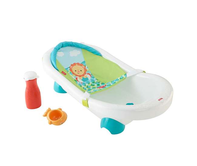 3 x CHP84 Fisher Price Go Wild Baby Bathtub (3 Pack)