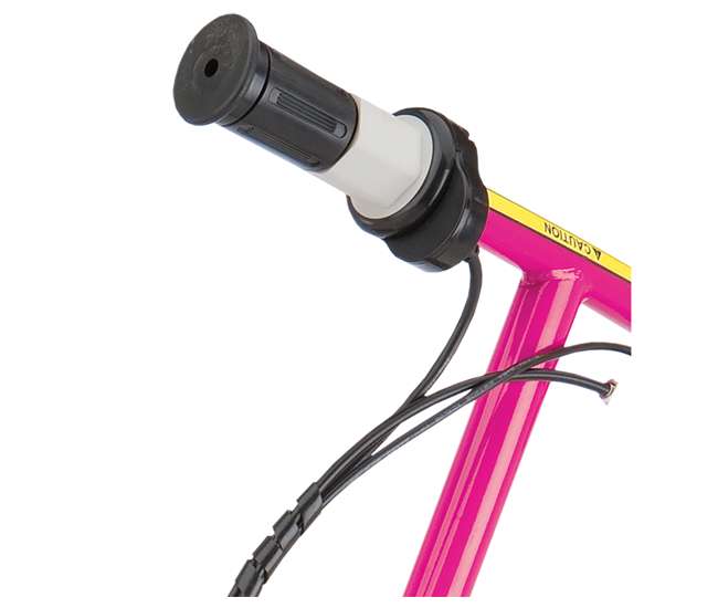 13111269 Razor E175 Rechargeable Electric Powered Kids Scooter & V17 Helmet, Pink & Black