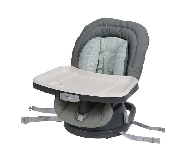2002804 Graco 2002804 Swivi Seat 3-in-1 Baby Toddler Booster Seat with Tray, Brinley