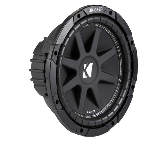 43C124 + GMC12-2007-4DR + AC15001M + AKS8 Kicker 12-Inch 600W Subwoofers (2) + GMC Dual Sub Box + 1500W Amplifier + Wiring Kit