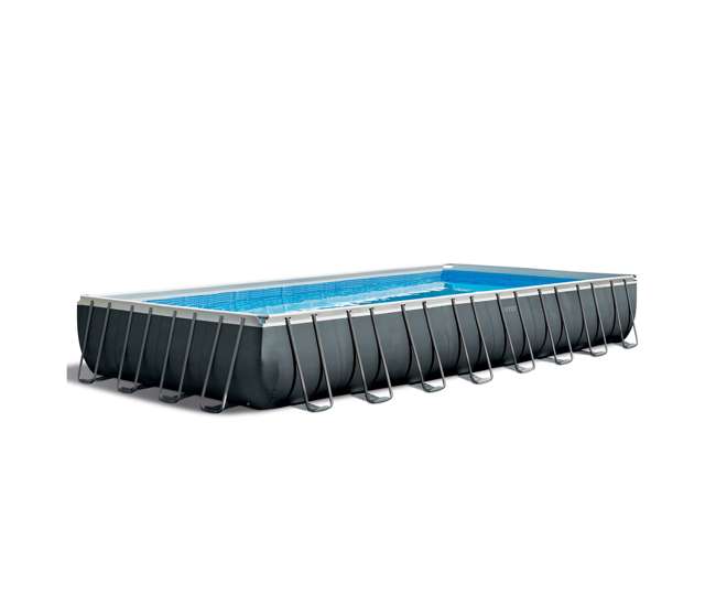 26367EH + 2 x 58868EP + 58821EP Intex Pool Set w/ 2 Inflatable Loungers and Cooler