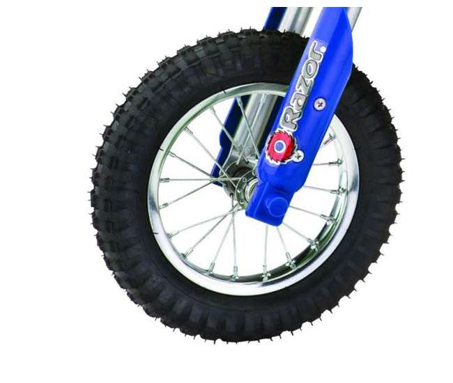 15128040 + 97775 + 96785 Razor Dirt Rocket MX350 Electric Moto Bike with Helmet, Elbow & Knee Pads