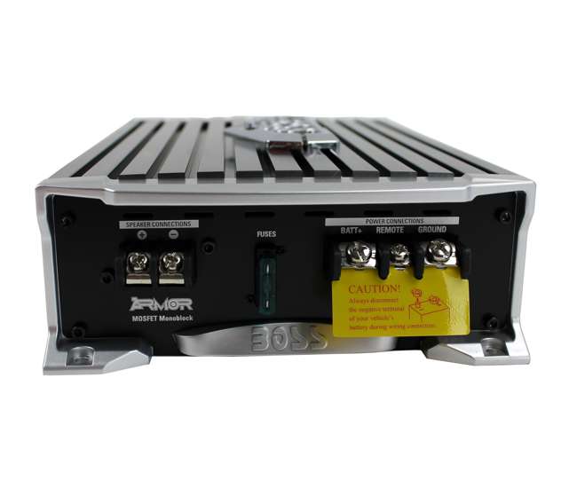 CX122 + AR1500M + AKS8 + QSMBASS12 Boss 12-Inch 1400W Subwoofers + 1500W Mono Amplifier + Amp Kit + Subwoofer Box
