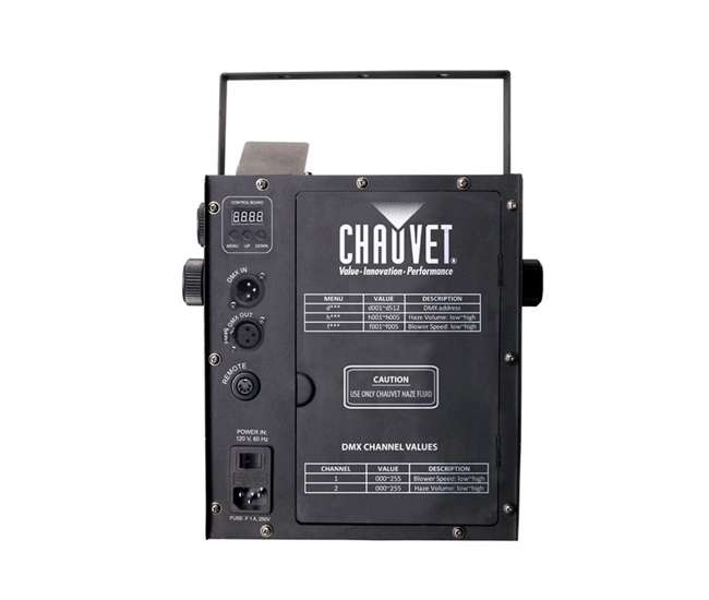 HURRICANE-HAZE2D + H700 + FJU Chauvet DJ Hurricane Haze 2D & Hurricane Pro Fog Machines w/ Fog Fluid & Remotes