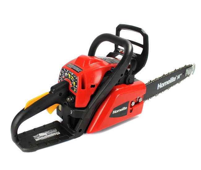 Homelite 14Inch Bar 42cc 2 Cycle Chain Saw HLUT10548RB