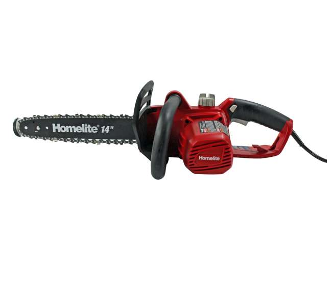 Homelite 14Inch 9.0Amp Electric Chainsaw UT43100 (Refurbished) HL