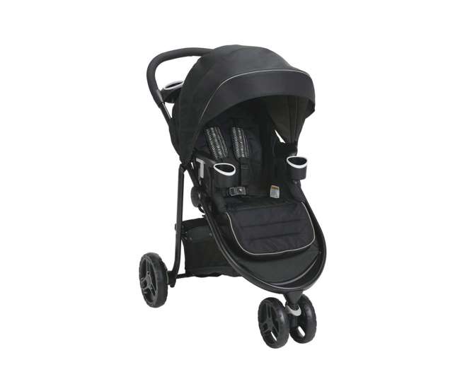 2048704-U-A Graco Modes 3 Lite Click Connect Convertible Baby Stroller (Open Box)