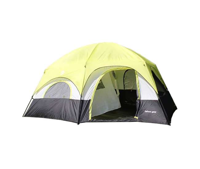 TGT-CORONADO-12 Tahoe Gear Coronado 12 Person Dome 3 Season Family Outdoor Camping Cabin Tent