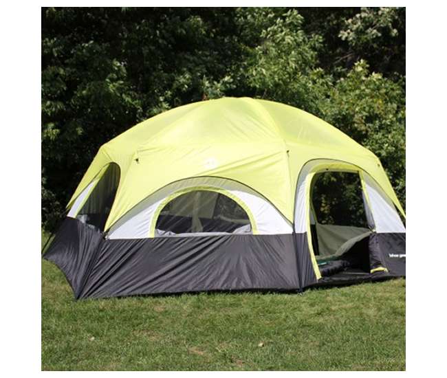 TGT-CORONADO-12 Tahoe Gear Coronado 12 Person Dome 3 Season Family Outdoor Camping Cabin Tent
