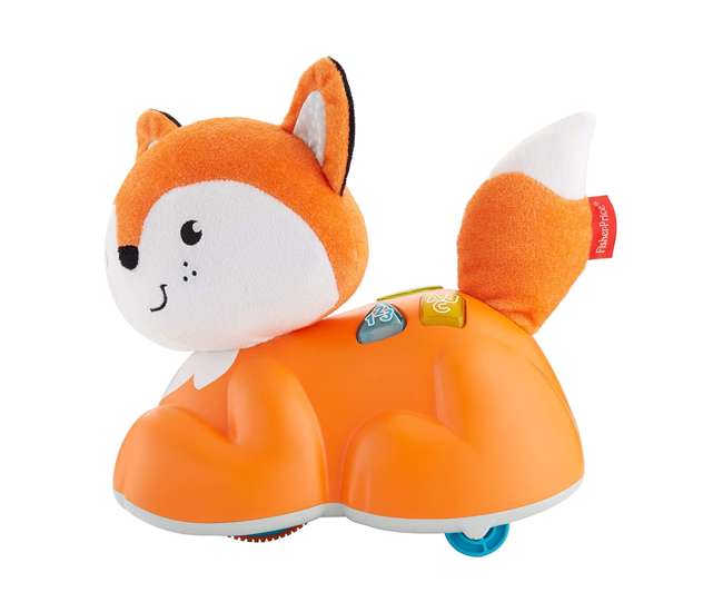 FYL35 Fisher Price Crawl After Learning Fox with Lights & Sounds for Infant to Toddler