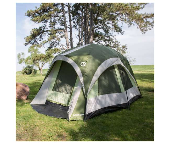 TGT-JASPER-7 Tahoe Gear Jasper 7 Person Small to Mid-Sized Family Cabin Dome Tent